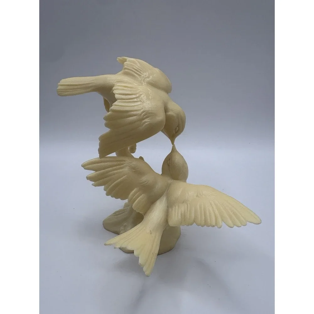 Wilton - Chicago Plastic 2 Birds On Branch 1976 Made In Hong Kong